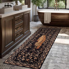 Washable Area Rug for Living Room Boho