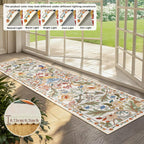 Washable Area Rug for Living Room Boho