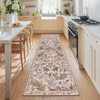 Washable Area Rug for Living Room Boho