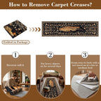 Washable Area Rug for Living Room Boho