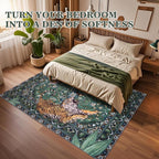 Washable Area Rug for Living Room Boho