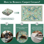 Washable Area Rug for Living Room Boho