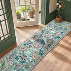 Washable Area Rug for Living Room Boho