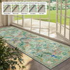 Washable Area Rug for Living Room Boho