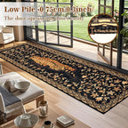 Washable Area Rug for Living Room Boho