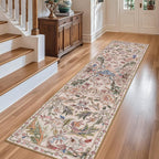 Washable Area Rug for Living Room Boho