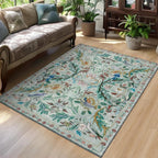 Washable Area Rug for Living Room Boho