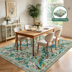 Washable Area Rug for Living Room Boho