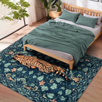 Washable Area Rug for Living Room Boho