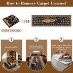 Washable Area Rug for Living Room Boho