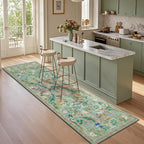 Washable Area Rug for Living Room Boho