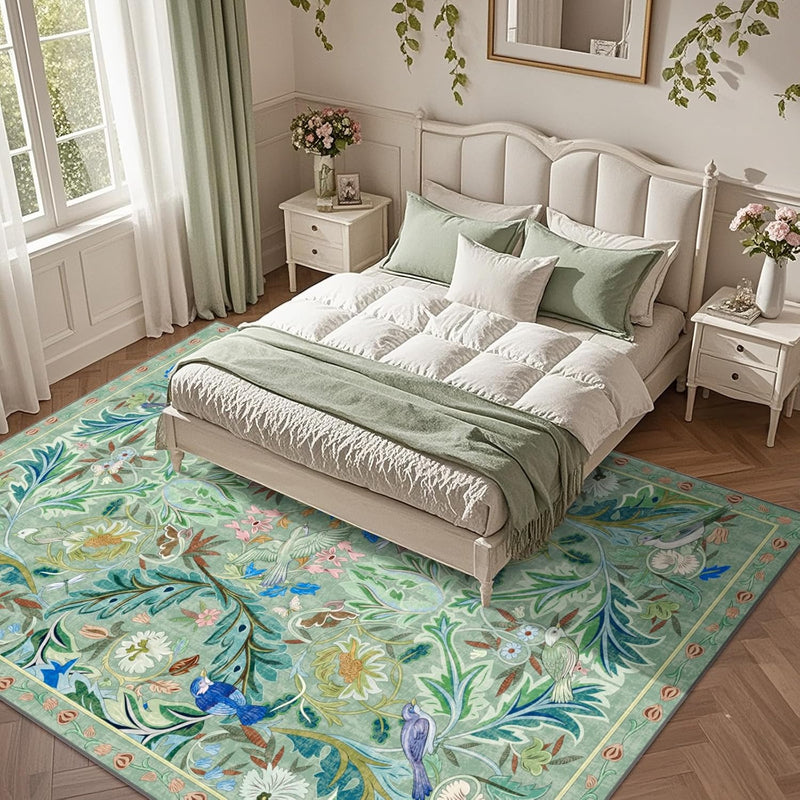 Washable Area Rug for Living Room Boho