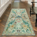 Washable Area Rug for Living Room Boho