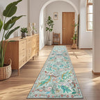 Washable Area Rug for Living Room Boho