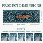 Washable Area Rug for Living Room Boho