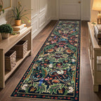 Washable Area Rug for Living Room Boho