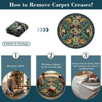 Washable Area Rug for Living Room Boho