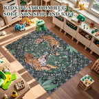 Washable Area Rug for Living Room Boho