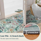 Washable Area Rug for Living Room Boho