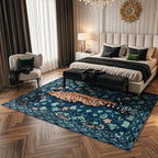 Washable Area Rug for Living Room Boho