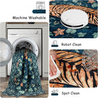 Washable Area Rug for Living Room Boho