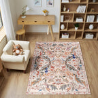 Washable Area Rug for Living Room Boho
