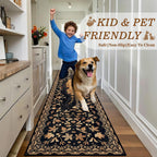 Washable Area Rug for Living Room Boho
