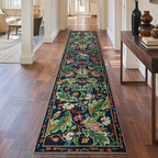 Washable Area Rug for Living Room Boho