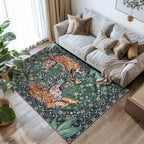 Washable Area Rug for Living Room Boho