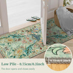 Washable Area Rug for Living Room Boho