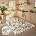 Washable Area Rug for Living Room Boho