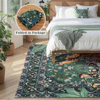 Washable Area Rug for Living Room Boho