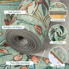 Washable Area Rug for Living Room Boho
