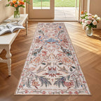 Washable Area Rug for Living Room Boho
