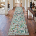 Washable Area Rug for Living Room Boho