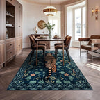 Washable Area Rug for Living Room Boho