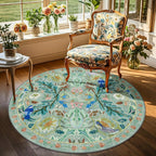 Washable Area Rug for Living Room Boho