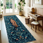 Washable Area Rug for Living Room Boho