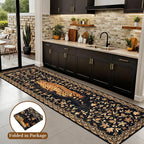 Washable Area Rug for Living Room Boho