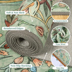 Washable Area Rug for Living Room Boho