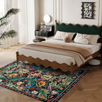 Washable Area Rug for Living Room Boho