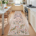 Washable Area Rug for Living Room Boho