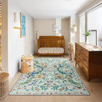 Washable Area Rug for Living Room Boho