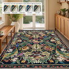 Washable Area Rug for Living Room Boho