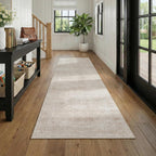 Washable Area Rug Living Room Vintage Neutral
