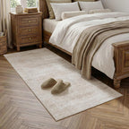 Washable Area Rug Living Room Vintage Neutral