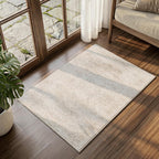 Washable Area Rug Living Room Vintage Neutral