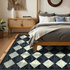Washable Area Rug Soft Large Bedroom Non