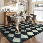 Washable Area Rug Soft Large Bedroom Non