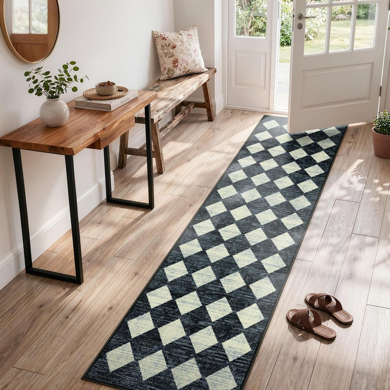 Washable Area Rug Soft Large Bedroom Non